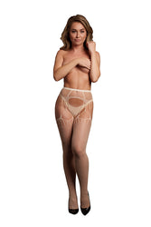 Shots Toys - Le Désir - DES041 - Shredded Suspender Pantyhose - Various Colours & Sizes - Stag Shop