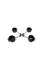 Ouch by Shots Toys - Leather Hand & Leg Cuffs - Black - Stag Shop