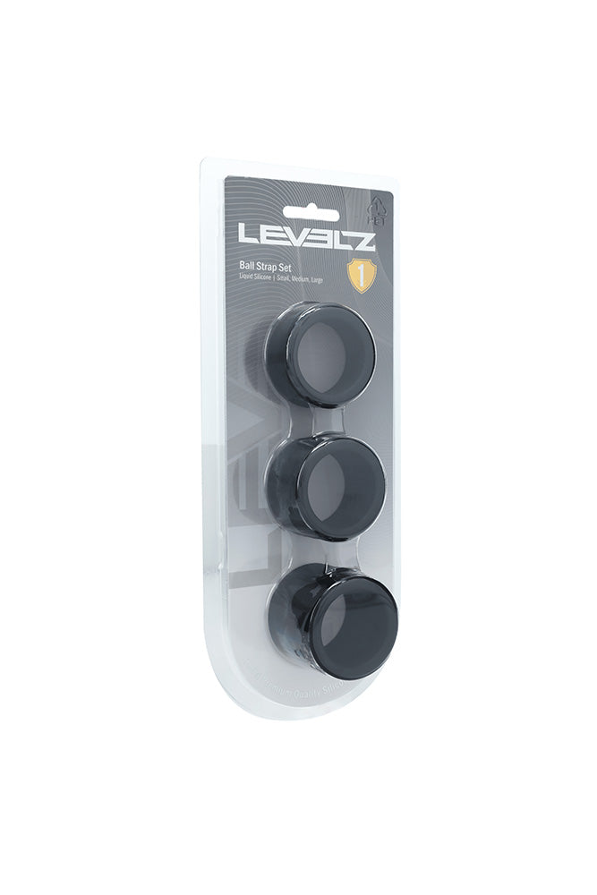 Shots Toys - Levelz - 3 PC Silicone Ball Stretcher Set - Stag Shop