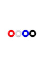 Shots - Levelz - 4 PC Multicolor Cock Ring Set - Stag Shop