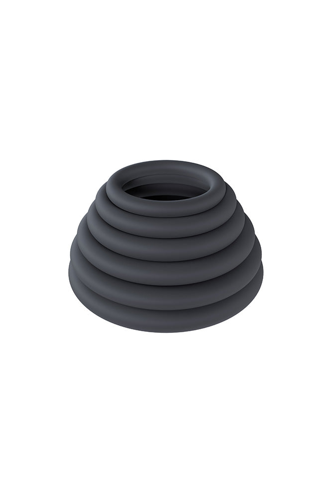 Shots Toys - Levelz - 6 PC Silicone Cock Ring Set - Stag Shop