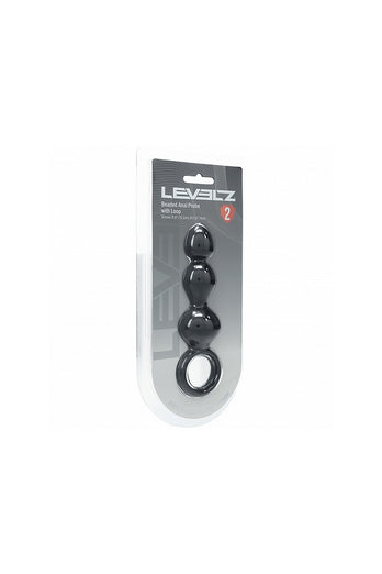 Shots Toys - Levelz - Beaded Silicone Anal Plug - Stag Shop