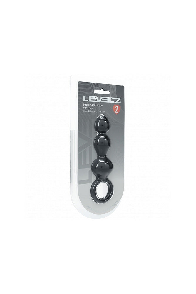 Shots Toys - Levelz - Beaded Silicone Anal Plug - Stag Shop