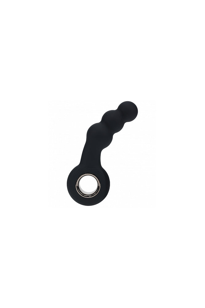 Shots Toys - Levelz - Vibrating Beaded Silicone Prostate Massager - Stag Shop