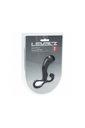 Shots Toys - Levelz - Bulb Silicone Prostate Massager With Looped Handle - Stag Shop