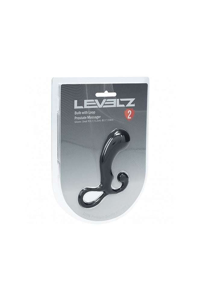 Shots Toys - Levelz - Bulb Silicone Prostate Massager With Looped Handle - Stag Shop