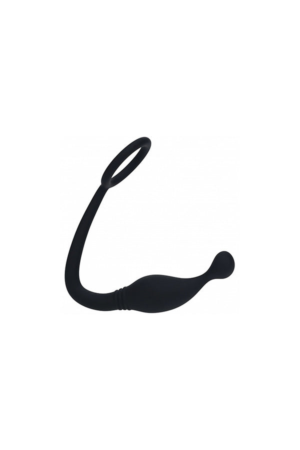 Shots Toys - Levelz- Silicone Cock Ring with Prostate Stimulator - Stag Shop