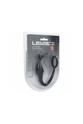 Shots Toys - Levelz- Silicone Cock Ring with Prostate Stimulator - Stag Shop