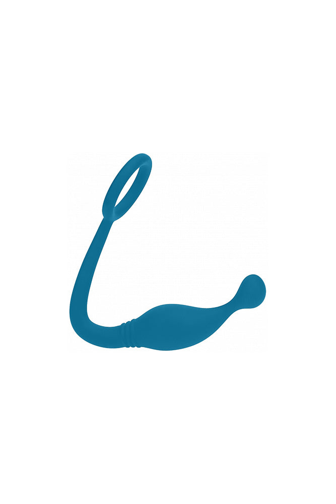 Shots Toys - Levelz- Silicone Cock Ring with Prostate Stimulator - Stag Shop