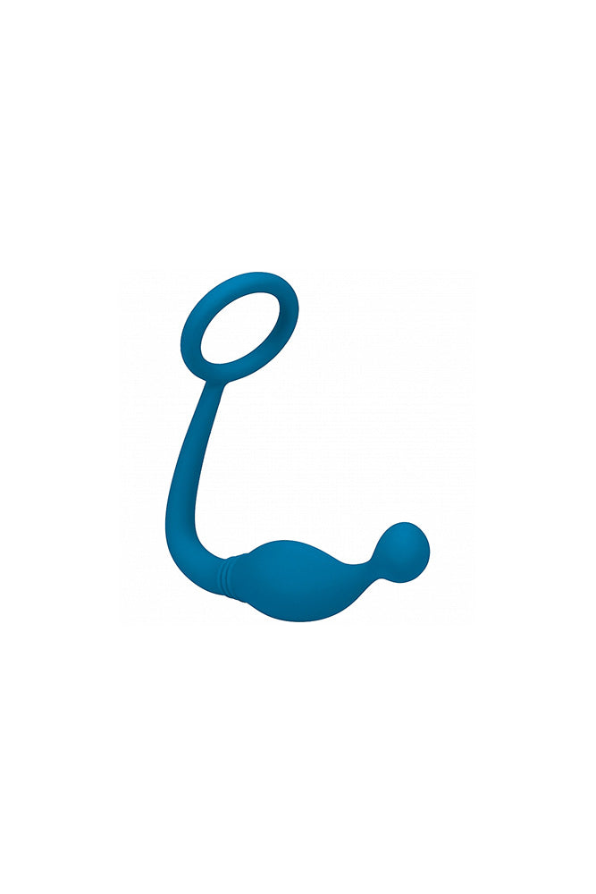 Shots Toys - Levelz- Silicone Cock Ring with Prostate Stimulator - Stag Shop