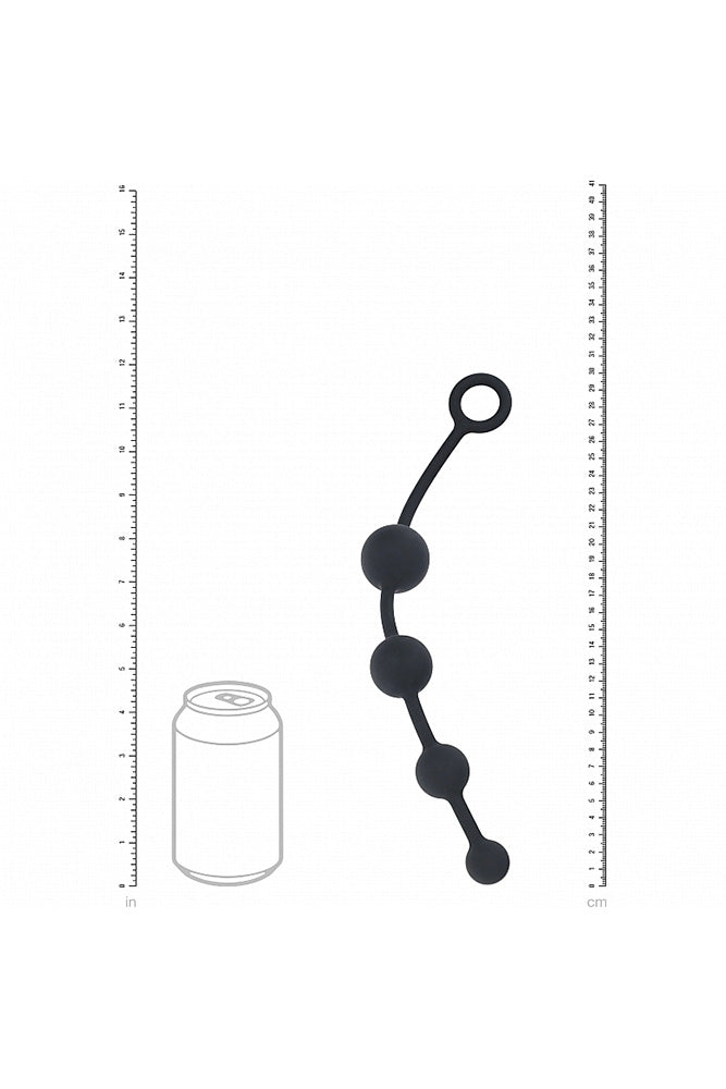 Shots Toys - Levelz - Curved Silicone Anal Beads - Stag Shop