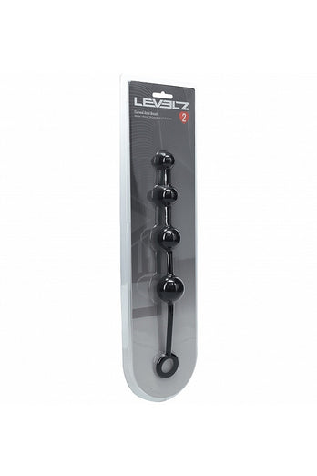 Shots Toys - Levelz - Curved Silicone Anal Beads - Stag Shop