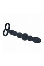 Shots Toys - Levelz - Beaded Anal Probe with Double Loop - Stag Shop