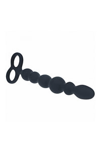 Thumbnail for Shots Toys - Levelz - Beaded Anal Probe with Double Loop - Stag Shop