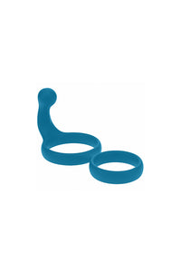 Thumbnail for Shots Toys - Levelz- Silicone Double Cock Ring with Anal Stimulator - Stag Shop