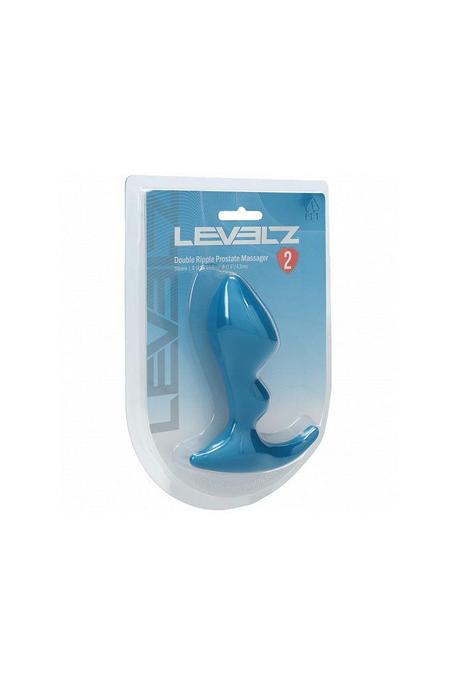 Shots Toys - Levelz - Double Ripple Silicone Prostate Massager - Stag Shop