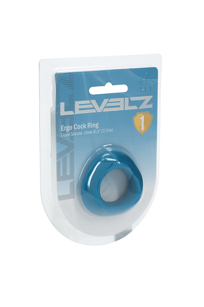 Shots Toys - Levelz - Ergo Liquid Silicone Cock Ring - Stag Shop