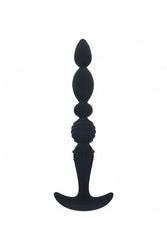 Shots Toys - Levelz - Multi-Textured Silicone Anal Probe - Stag Shop