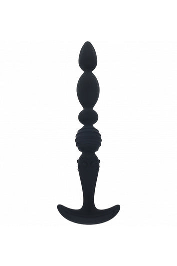 Shots Toys - Levelz - Multi-Textured Silicone Anal Probe - Stag Shop