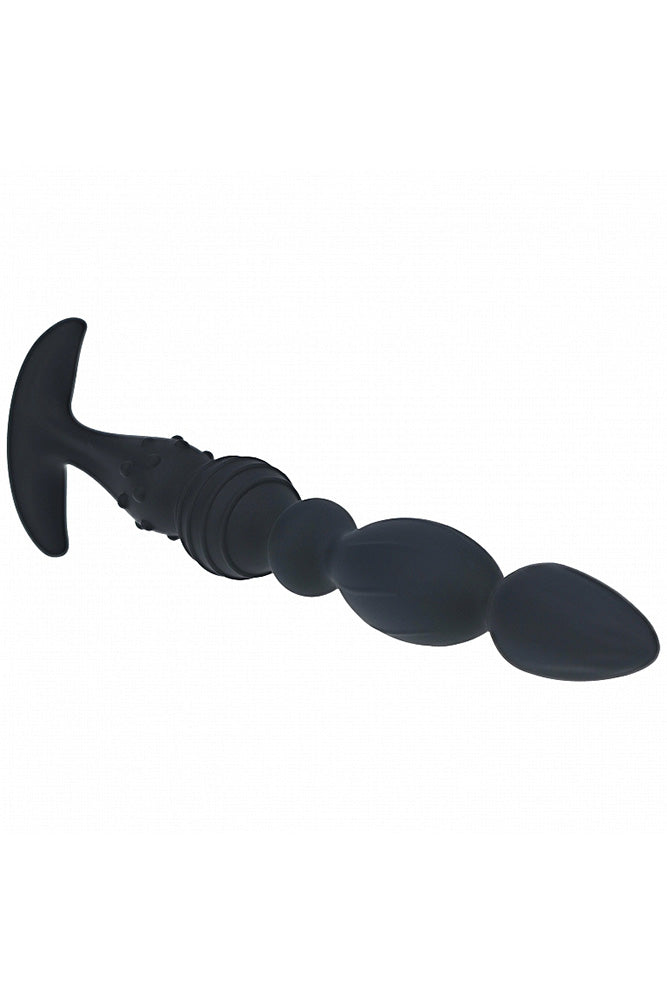 Shots Toys - Levelz - Multi-Textured Silicone Anal Probe - Stag Shop