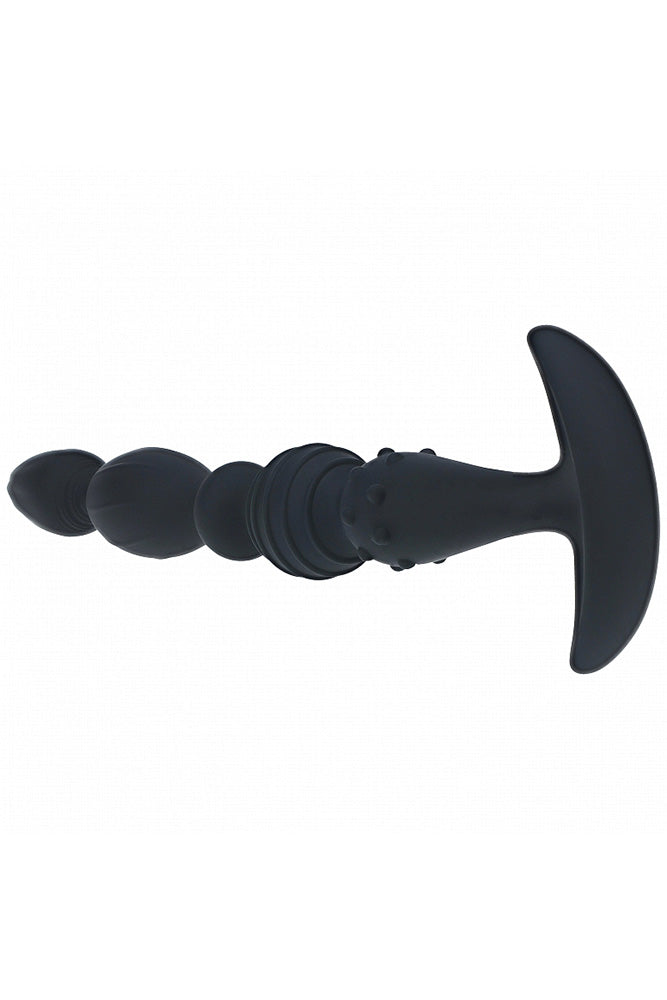 Shots Toys - Levelz - Multi-Textured Silicone Anal Probe - Stag Shop
