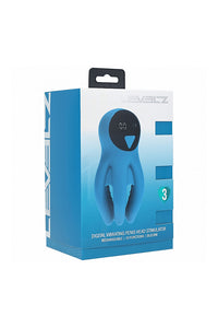 Thumbnail for Shots Toys - Levelz - Digital Vibrating Silicone Penis Head Stimulator with Tentacles - Stag Shop