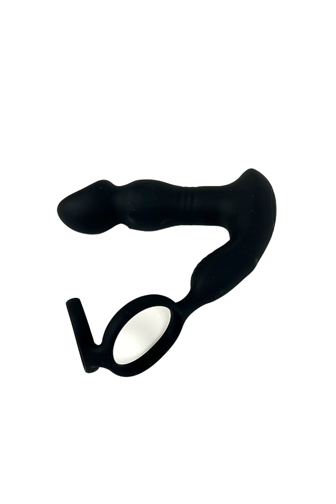 Shots Toys - Levelz - Remote Control Vibrating, Thrusting & Come-Hither Prostate Stimulator with Cock Ring - Stag Shop