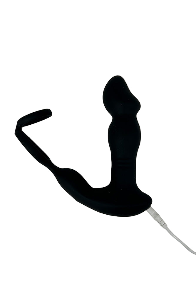 Shots Toys - Levelz - Remote Control Vibrating, Thrusting & Come-Hither Prostate Stimulator with Cock Ring - Stag Shop