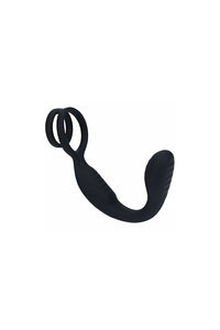 Thumbnail for Shots Toys - Levelz - Vibrating Prostate Stimulator with Dual Cock Ring - Stag Shop