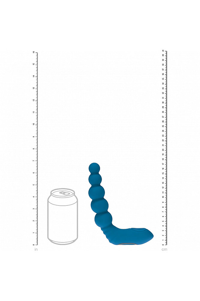 Shots Toys - Levelz - Beaded Prostate Massager With Tapping & Heating Functions - Stag Shop