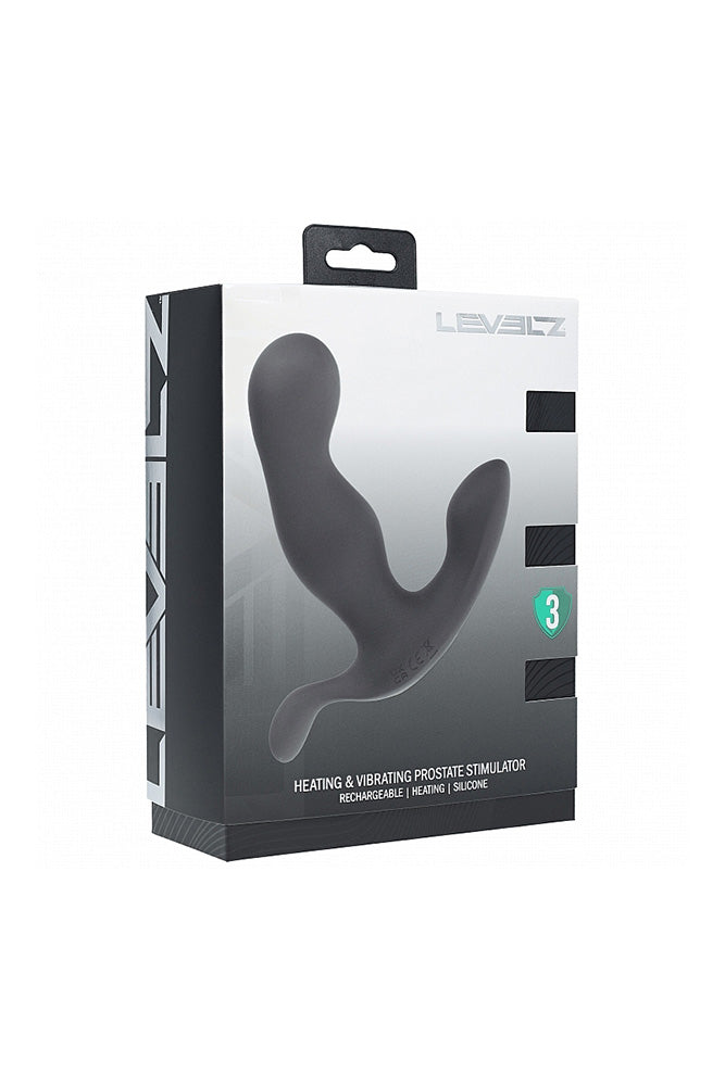 Shots Toys - Levelz - Heating & Vibrating Prostate Massager - Stag Shop
