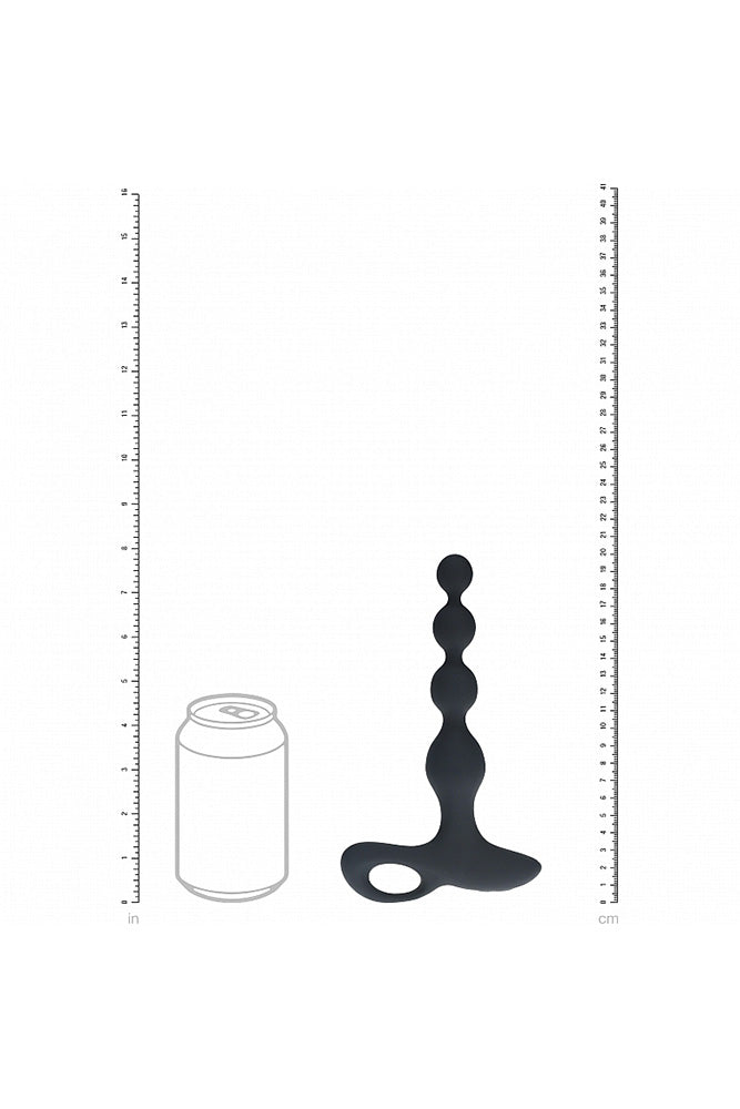 Shots Toys - Levelz - Remote Control Beaded Vibrating Anal Plug - Stag Shop