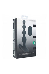 Shots Toys - Levelz - Remote Control Beaded Vibrating Anal Plug - Stag Shop