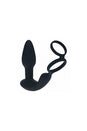 Shots Toys - Levelz - Remote Control & Rotating Beads Anal Plug with Dual Cock Ring - Stag Shop