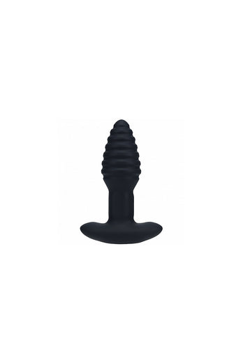Shots Toys - Remote Control Vibrating & Rotating Ribbed Anal Plug - Stag Shop