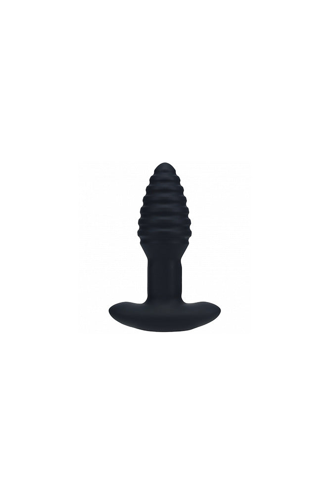 Shots Toys - Remote Control Vibrating & Rotating Ribbed Anal Plug - Stag Shop