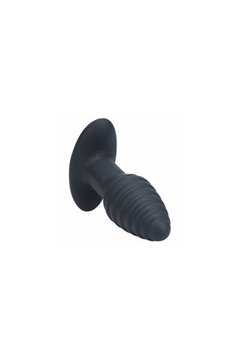Shots Toys - Remote Control Vibrating & Rotating Ribbed Anal Plug - Stag Shop
