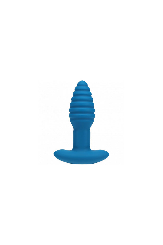 Shots Toys - Levelz - Remote Control Vibrating & Rotating Ribbed Anal