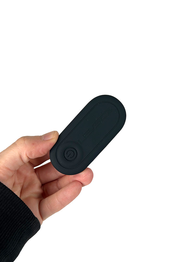 Shots Toys - Levelz - Remote Control & Rotating Beads Anal Plug with Dual Cock Ring - Stag Shop