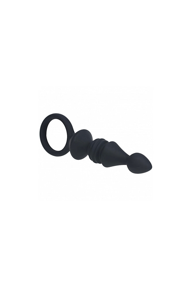 Shots Toys - Levelz - Ribbed Silicone Anal Plug - Stag Shop