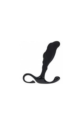 Shots Toys - Levelz - Rippled Prostate Massager With Hard Looped Handle - Stag Shop