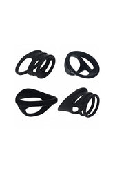 Shots Toys - Levelz - Set of 4 Silicone Cock & Ball Rings - Stag Shop