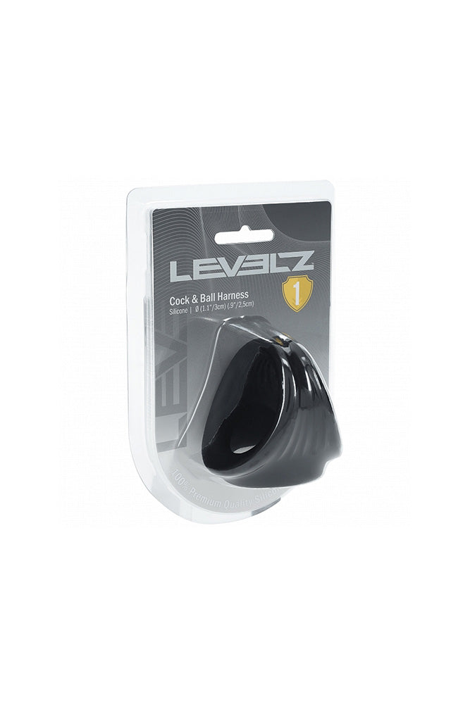 Shots Toys - Levelz - Silicone Cock & Ball Harness - Stag Shop