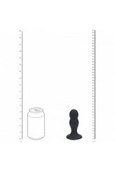 Shots Toys - Levelz - Medium Double Rattle Liquid Silicone Anal Plug - Stag Shop