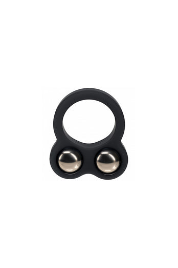 Shots Toys - Levelz - Double Weighted Silicone Cock Ring - Stag Shop