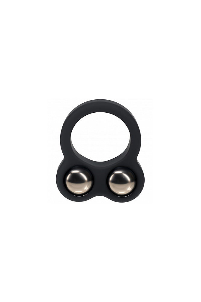 Shots Toys - Levelz - Double Weighted Silicone Cock Ring - Stag Shop