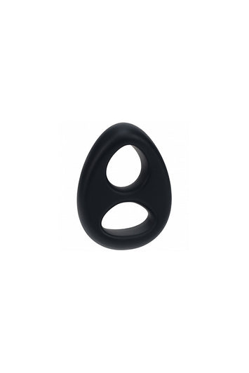 Shots Toys - Levelz - Double Liquid Silicone Cock & Ball Ring - Stag Shop