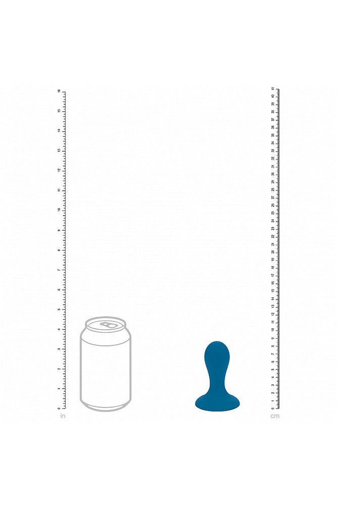 Shots Toys - Levelz - Small Single Rattle Liquid Silicone Anal Plug - Stag Shop