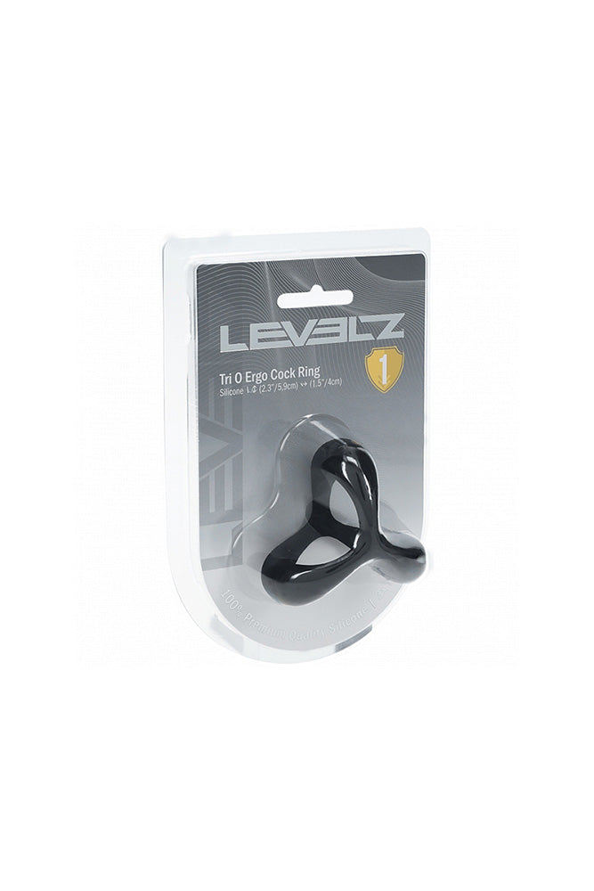 Shots Toys - Levelz - Tri O Ergo Silicone Cock & Ball Ring - Stag Shop