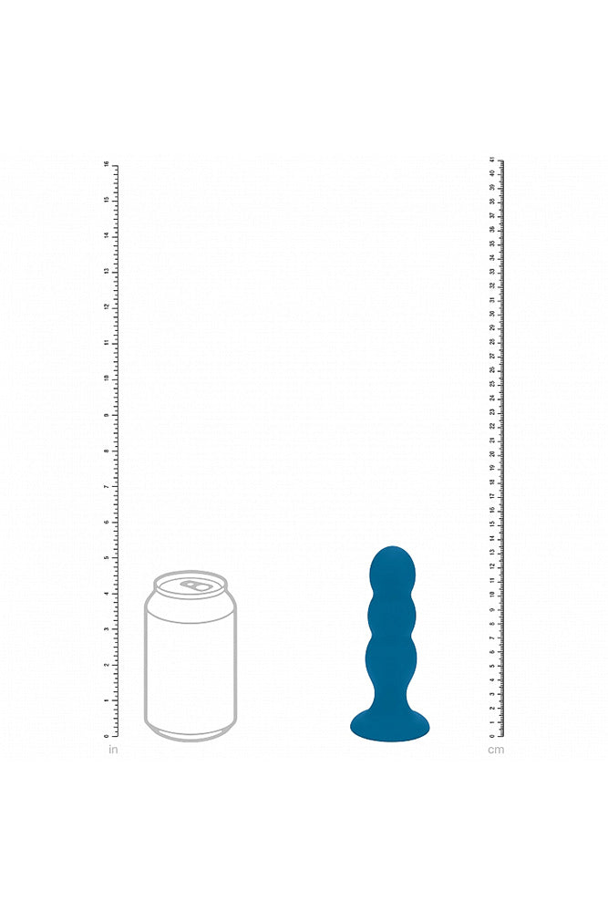 Shots Toys - Levelz - Large Tri-Rattle Liquid Silicone Anal Plug - Stag Shop